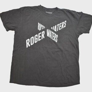Roger Waters This Is Not A Drill Gray 2-Sided Tour Shirt New XL